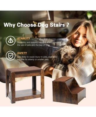 Pet Bunk Bed Window Perch with Removable Steps, Washable Cushion, and Scratching Pad, Indoor Use