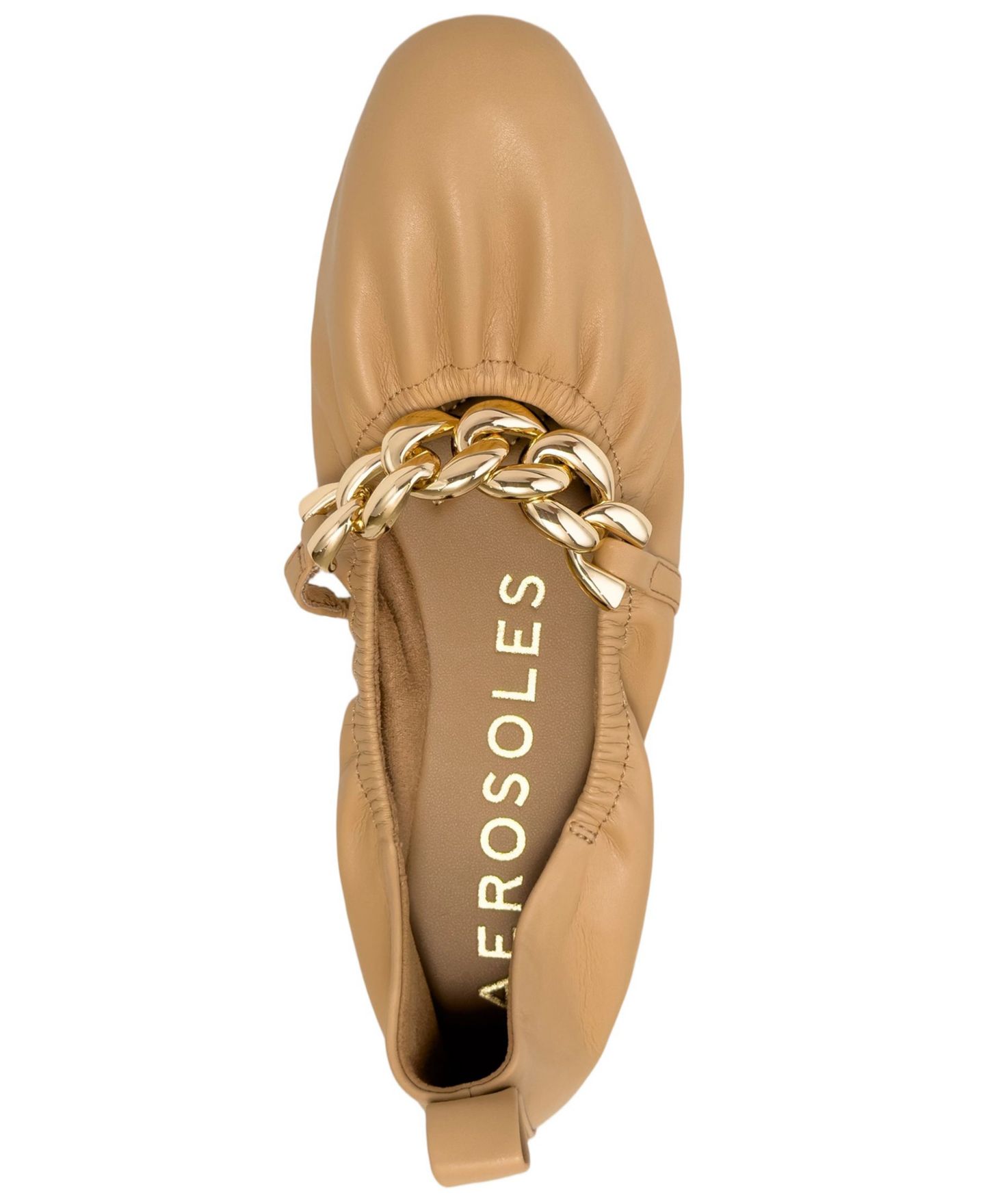Женские балетки Aerosoles Amina Slip-On Dress Flats, цвет: Бежевый бисквитный — фото 4