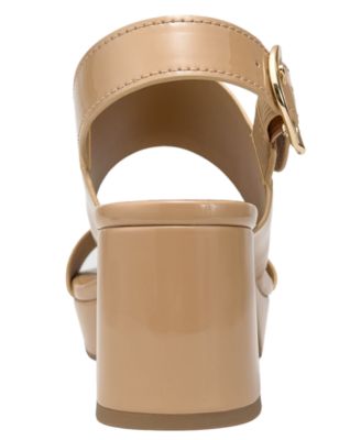 Women's Camera Open Toe Platform Sandals