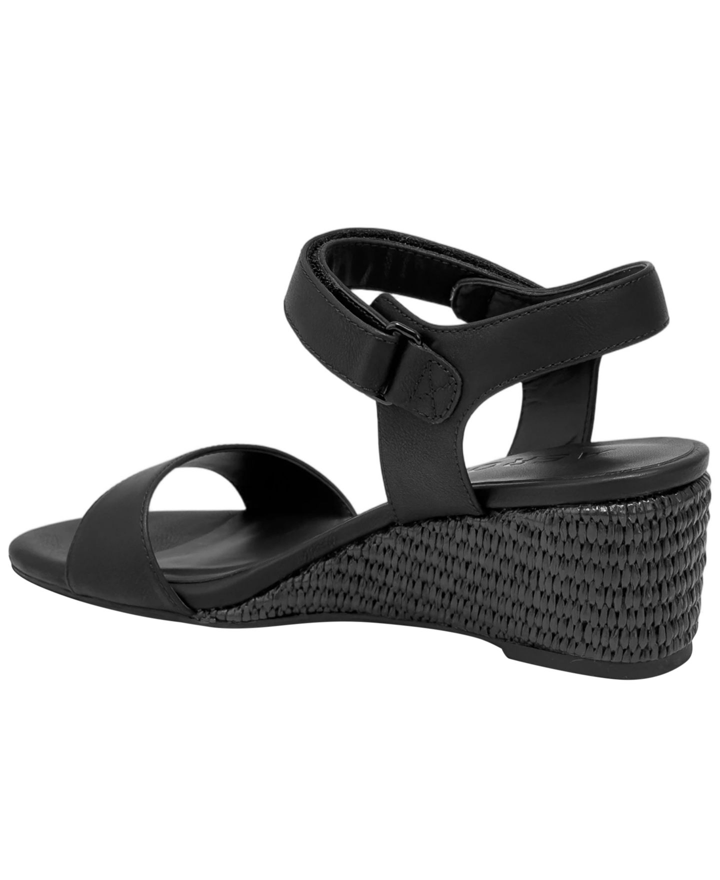 Женские сандалии Aerosoles Wel Open Toe Wedge, цвет: Чёрный — фото 6