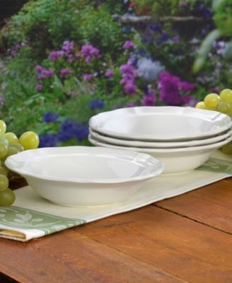 French Countryside Fruit Bowls, Set of 4