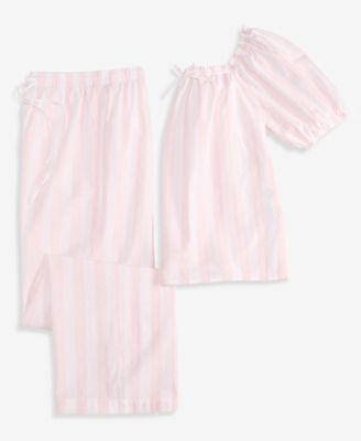 Women's Mother's Day Woven Stripe PJ Set
