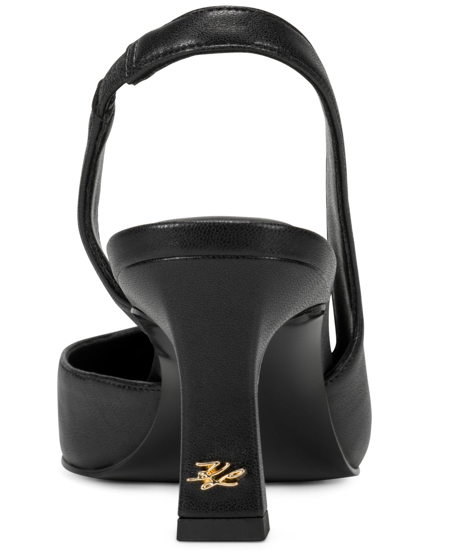 Женские туфли KARL LAGERFELD PARIS Sheenz Slingback Pumps, цвет: Чёрный, вариант 1 — фото 3