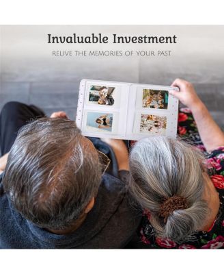 Instax Mini Instant Camera Film: 100 Shoots Total, (10 Sheets x 10) Bundle with Slinger 64 Pocket Mini Instax Photo Album - Capture