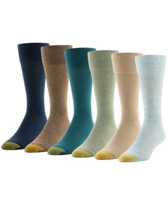 Men's 6-pack Cambridge Solid Crew Socks