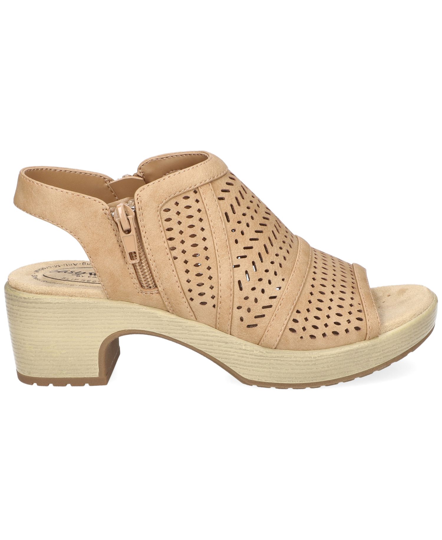 Easy Street Women's Evan Open Toe Platform Sandals
