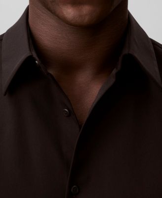 Men's Tech Stretch Slim Button-Up Shirt