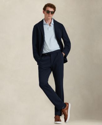 Men's Classic Striped Polo Shirt