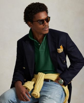 Men's Classic-Fit Polo Bear Mesh Polo Shirt