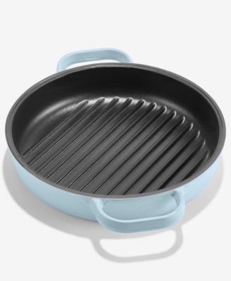 Enameled Cast Iron 2-Quart Grill Pan