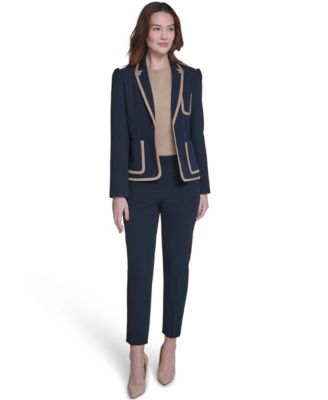 Women's Framed One-Button Blazer