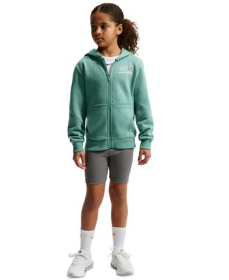 Sportswear Club Big Kids' Fleece Full-Zip Hoodie