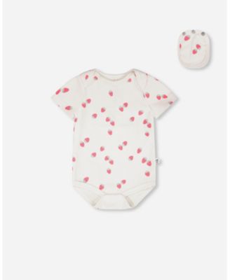 Baby Girls Evolutive Cotton Jersey 3 Pack Onesie