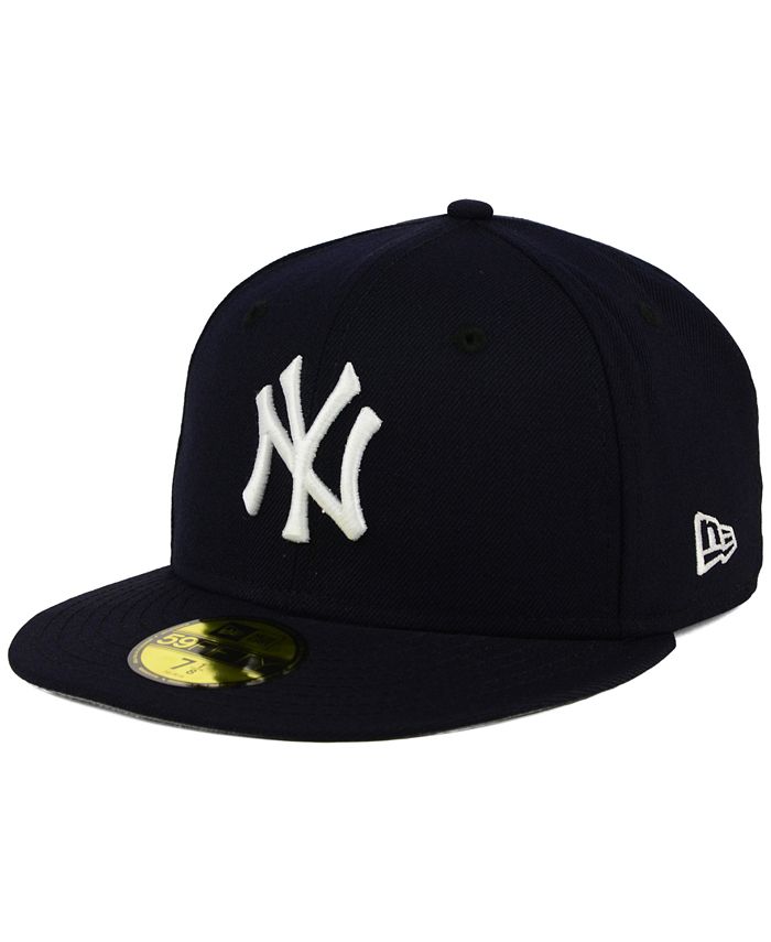 New Era New York Yankees C-Dub Patch 59FIFTY Fitted Cap - Macy's
