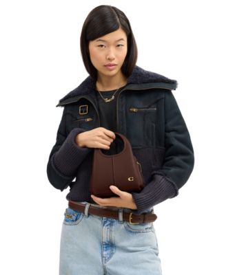 Lana Mini Pebble Leather Shoulder Bag 19