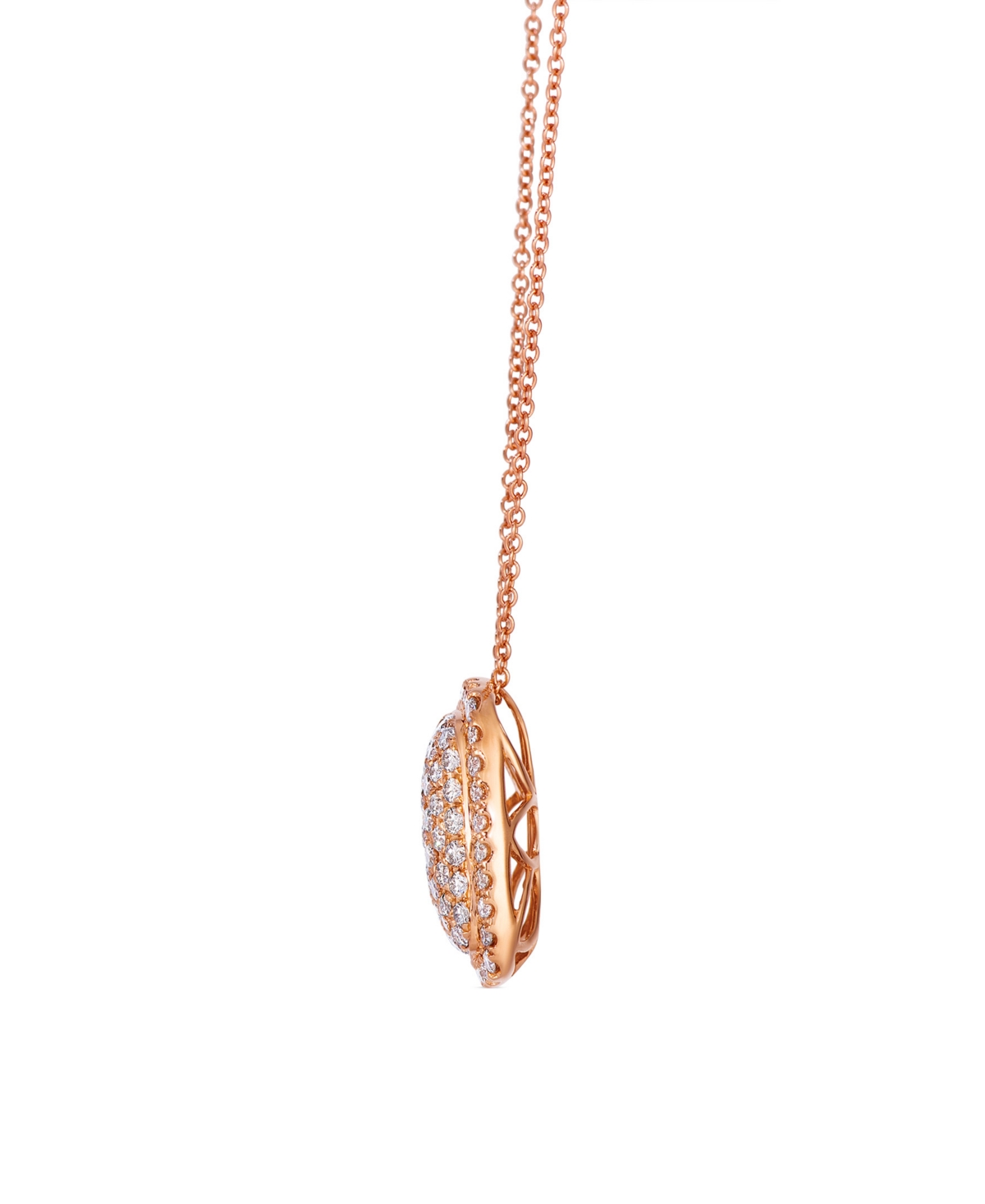 Le Vian Nude Diamond Pendant Necklace (1.08 ct. t.w.) in 14k Strawberry Gold