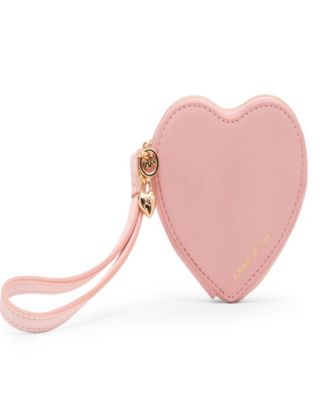 Mini Heart Zip Case Wallet