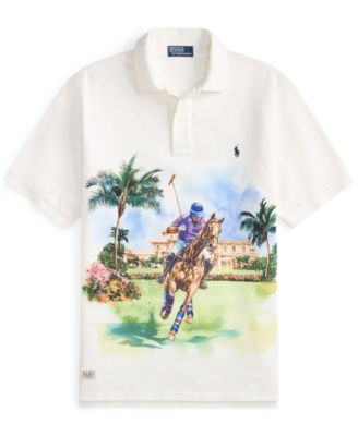 Men's Big & Tall Graphic Polo Shirt
