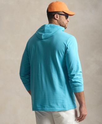 Men's Big & Tall Long-Sleeve Hooded T-Shirt