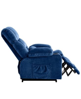 Power Lift Recliner for Seniors with Massage and Heat, Dual Motor Reclining Chair for Tall People, USB Ports, Heavy-Duty Lift Sofa