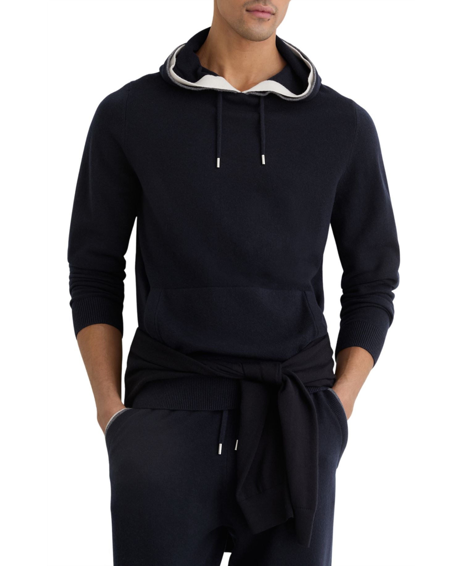 Men's Falmer Merino Wool Tipped Hoodie