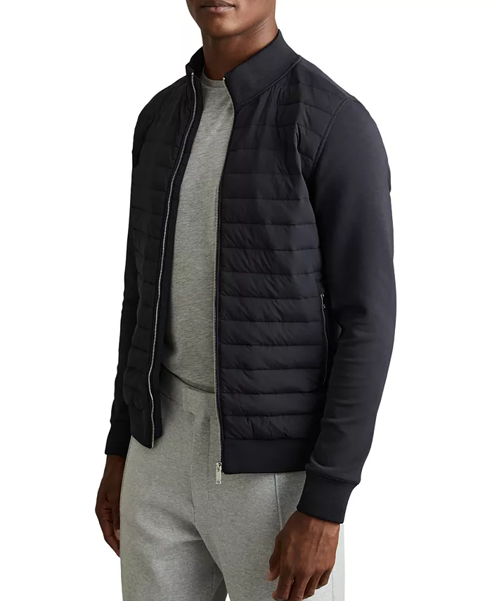 Men's Freddie Hybrid Quilt and Interlock Zip Jacket