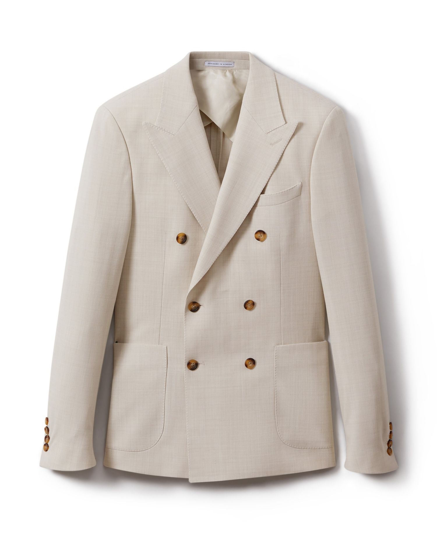 Men's Belmont Slim-Fit Double Breasted Suit Blazer