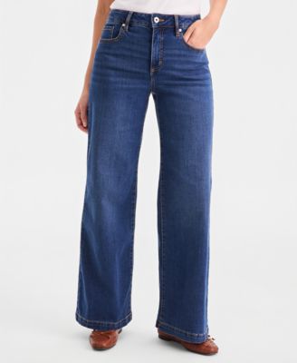Women's High-Rise Wide-Leg Jeans