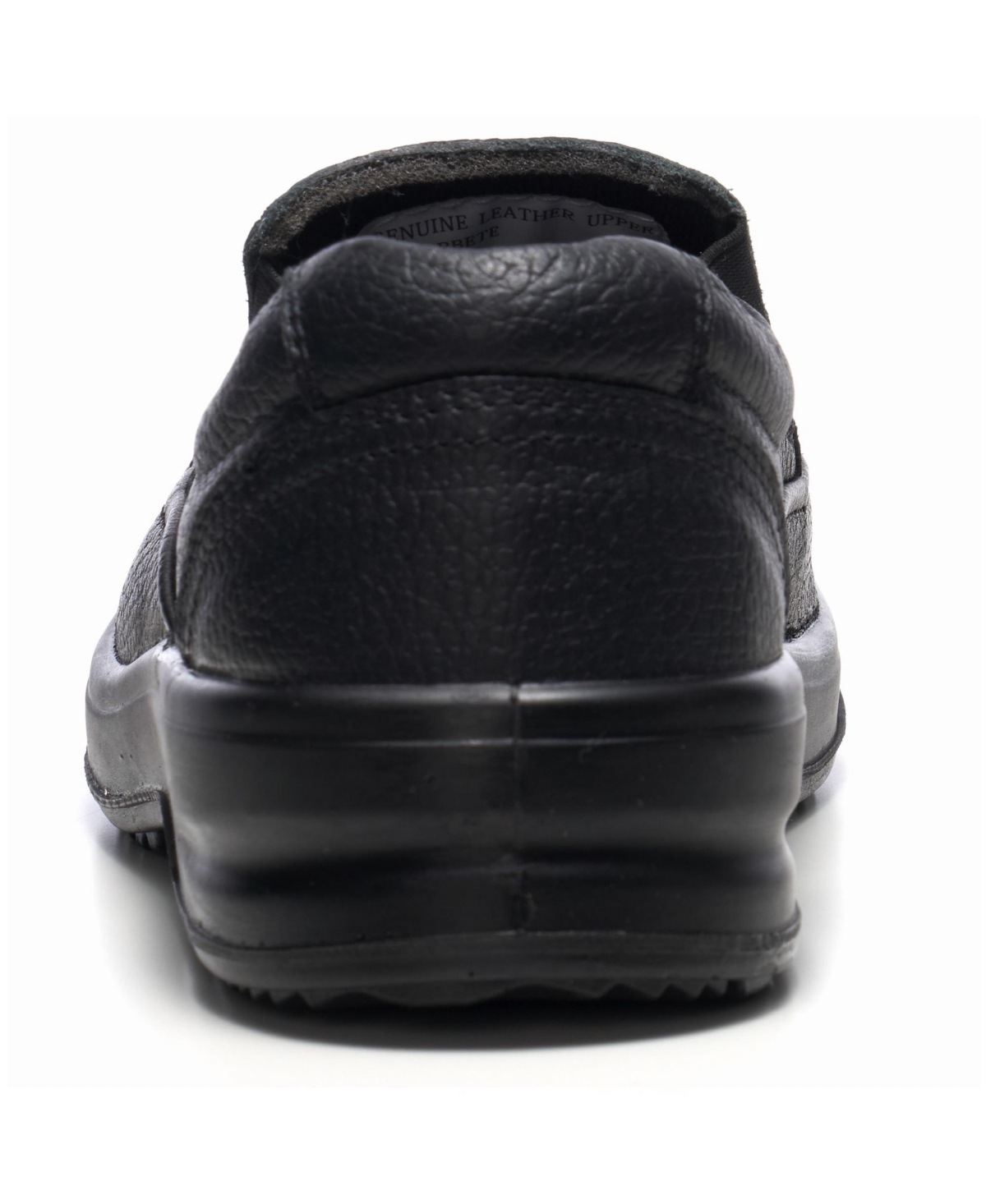 Alpine Swiss Men's Arbete Work Shoes Slip Resistant Real Leather Slip-On Loafers