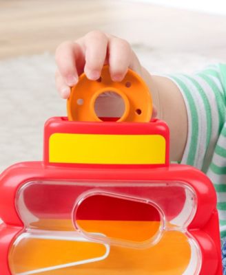 Drop Through Rock-a-Stack Baby & Toddler Developmental Activity Toy with 5 Coins