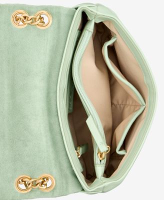 Mini Ajae Ruched Suede