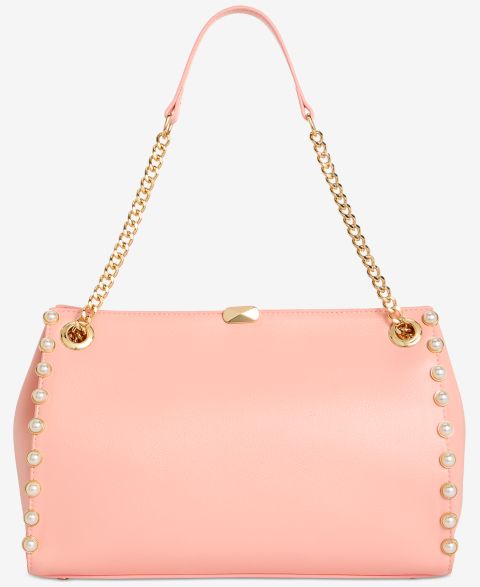 Женская сумка I.N.C. International Concepts Harrper Studded Shoulder, цвет: Персиковый
