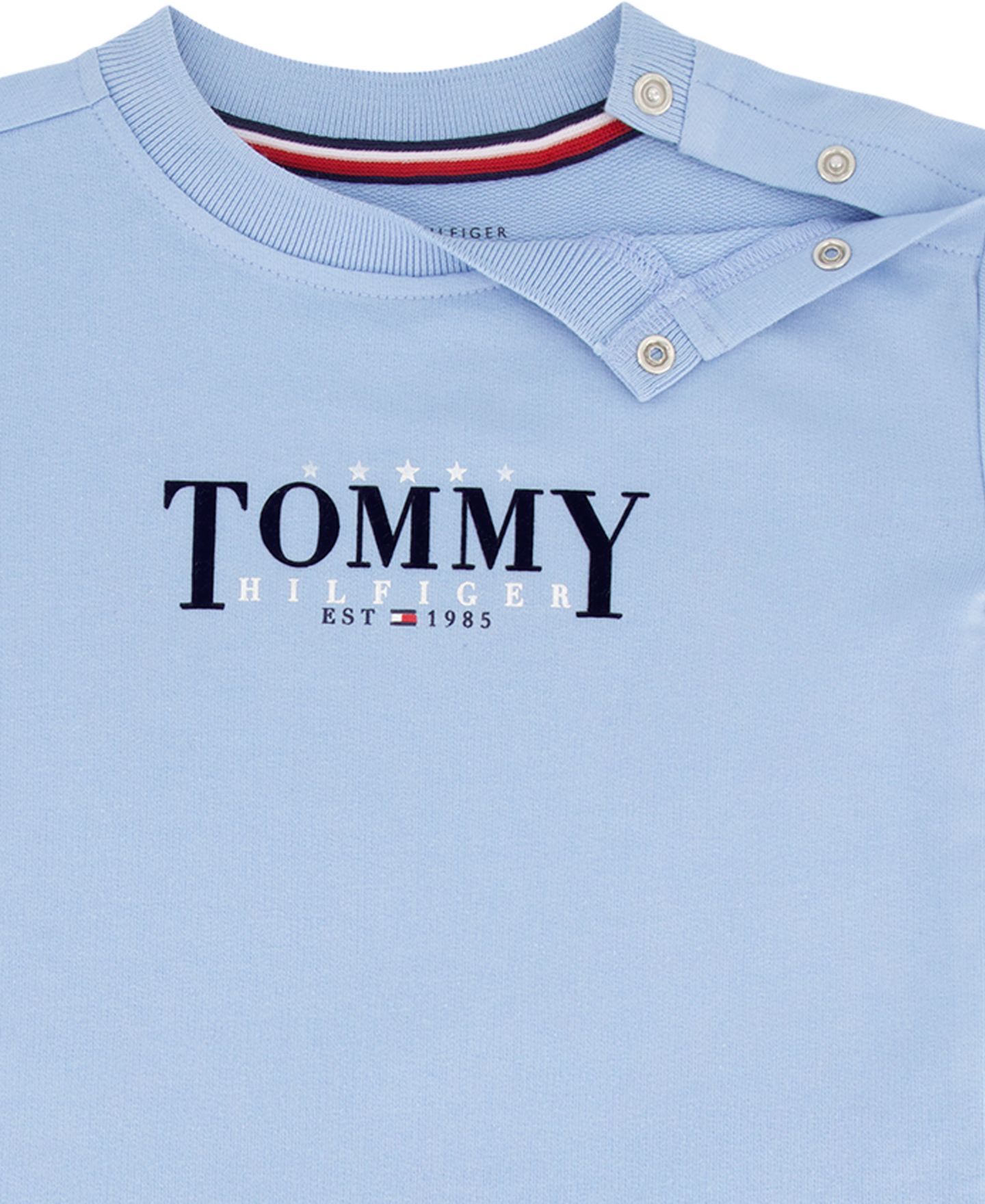 Комплект Tommy Hilfiger Crewneck T-Shirt and French Terry Shorts, 2-Piece Set для мальчиков-малышей, цвет: Синий — фото 8
