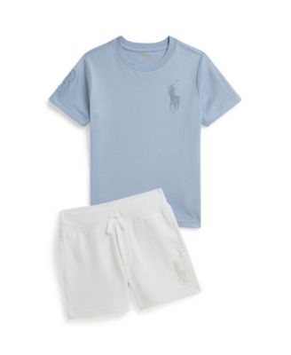 Boys' 2-7 Ribbed Waistband Shorts