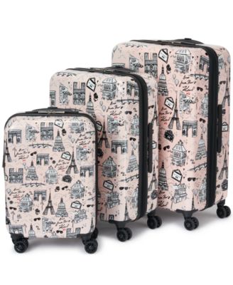 Karl In Paris Medium Upright Suitcase