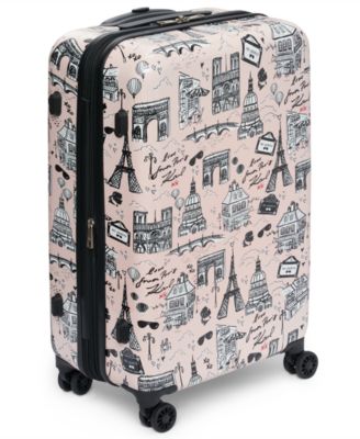 Karl In Paris Medium Upright Suitcase
