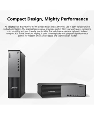 ThinkCentre neo 55s SFF Desktop AMD Ryzen 7 32GB RAM AMD Radeon Graphics 1TB SSD Storage Windows 11 Pro - Black