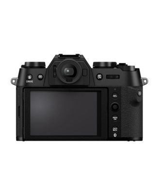 X-T50 Mirrorless Camera, Black, Bundle with Li-Ion Battery, 64GB SDXC Memory Card and Shoulder Bag