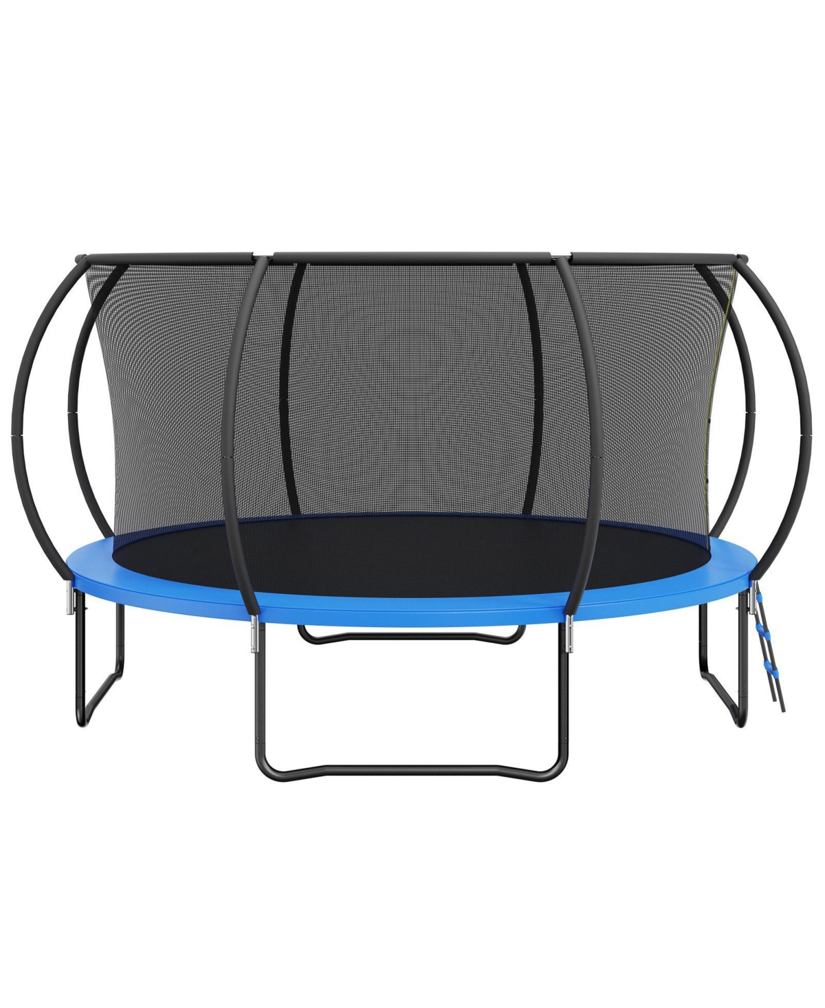 Sugift 14FT Heavy Duty Trampoline with Net Ladder and Curved Poles