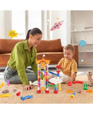 230-Piece Marble Run Set with Motorized Elevator & 15 Marbles