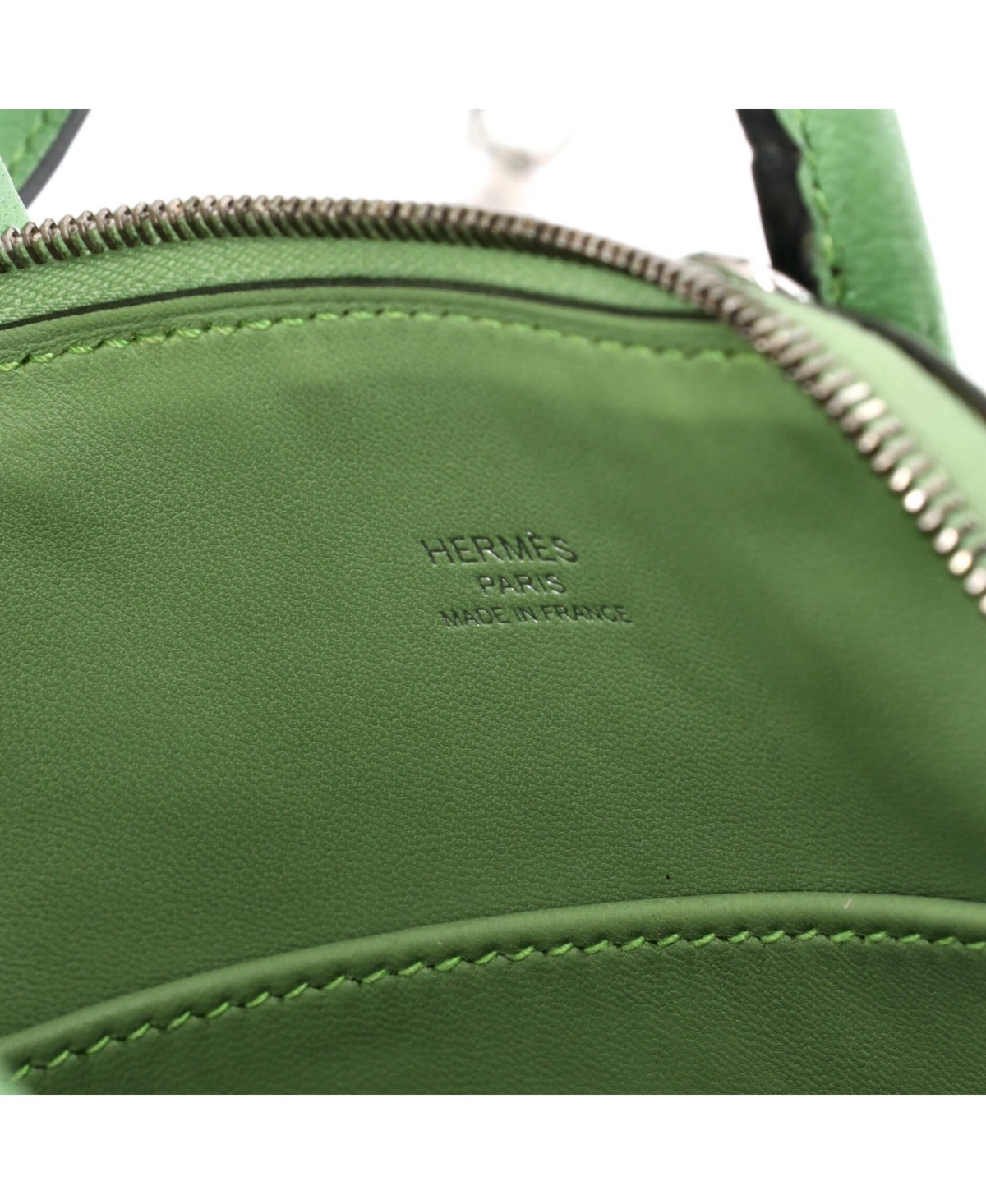 Pre-Owned HERMES Mini Bolide 1923 Bag Chevre Mysore