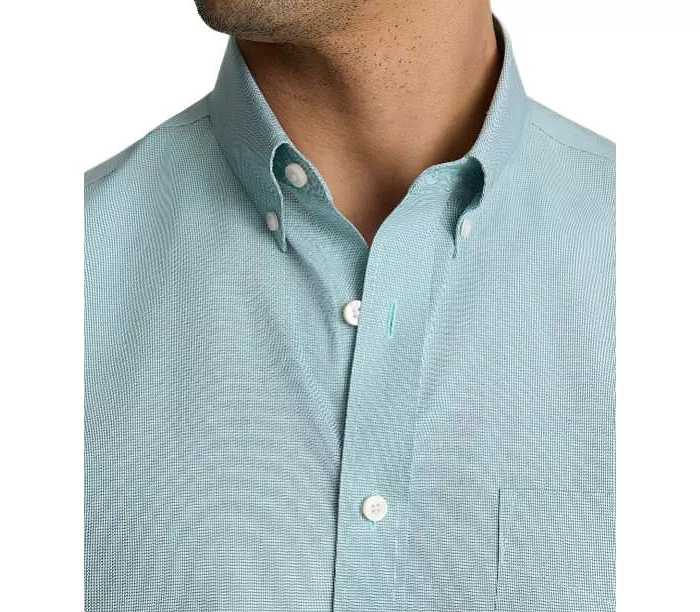 Men's Regular Fit Wrinkle-Free Cadetto Button Up Shirt - thumbnail 5