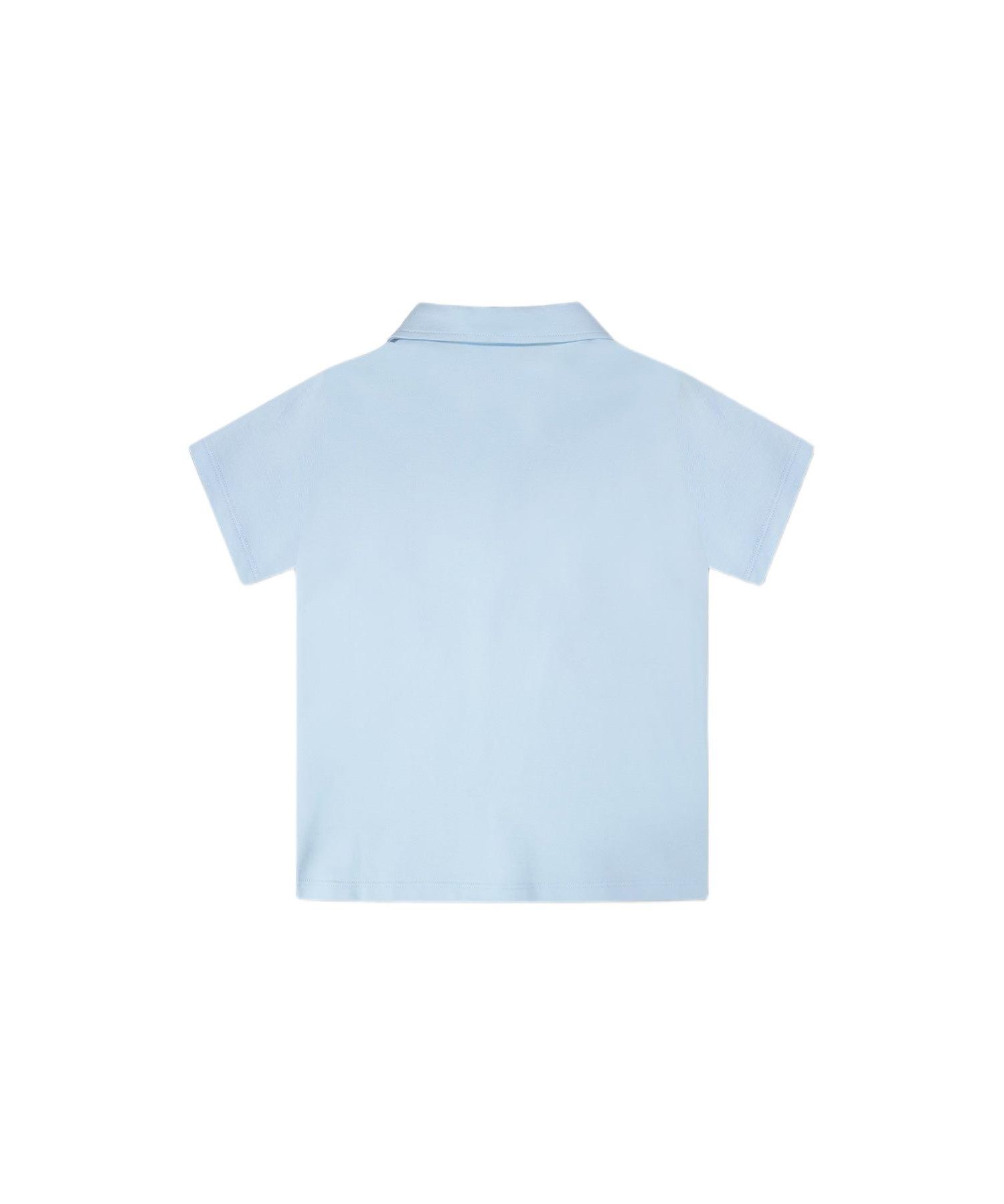 Toddler Boys Polo T-Shirt Pale Blue - Toddler|Child