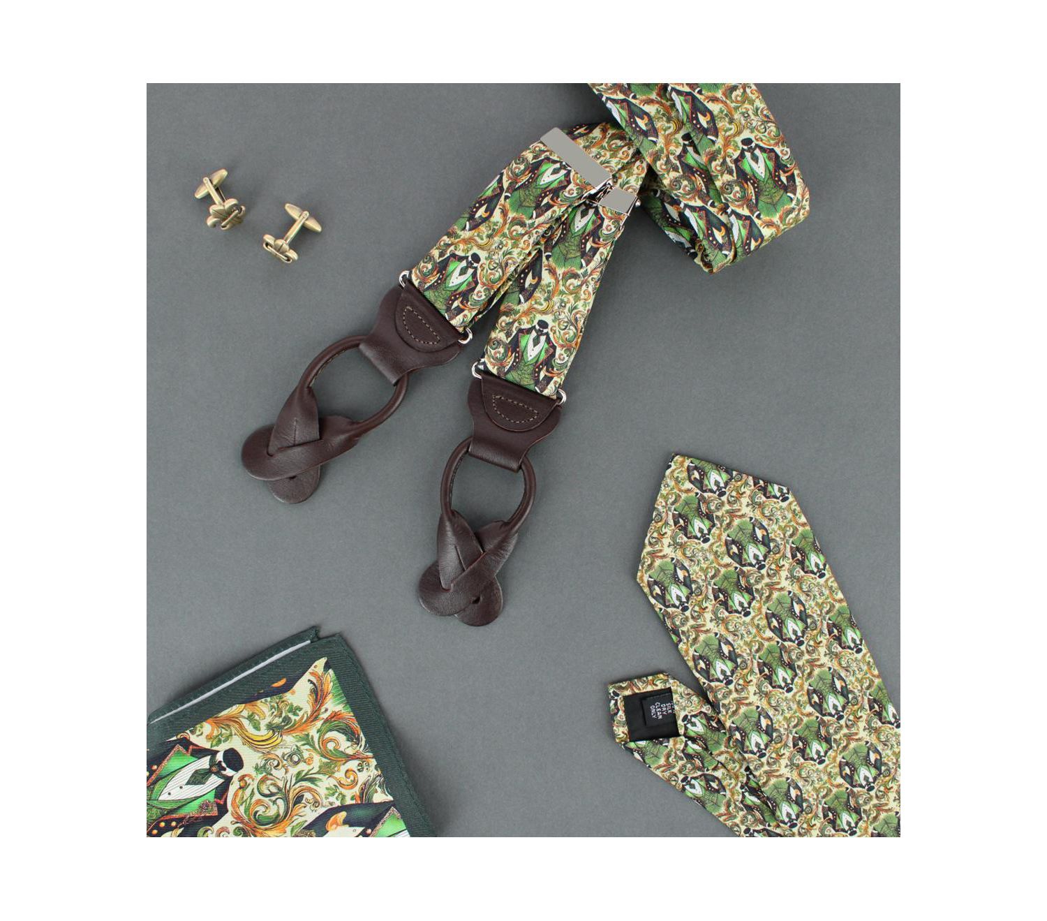 Men's Shall We Dance Silk Novelty Necktie