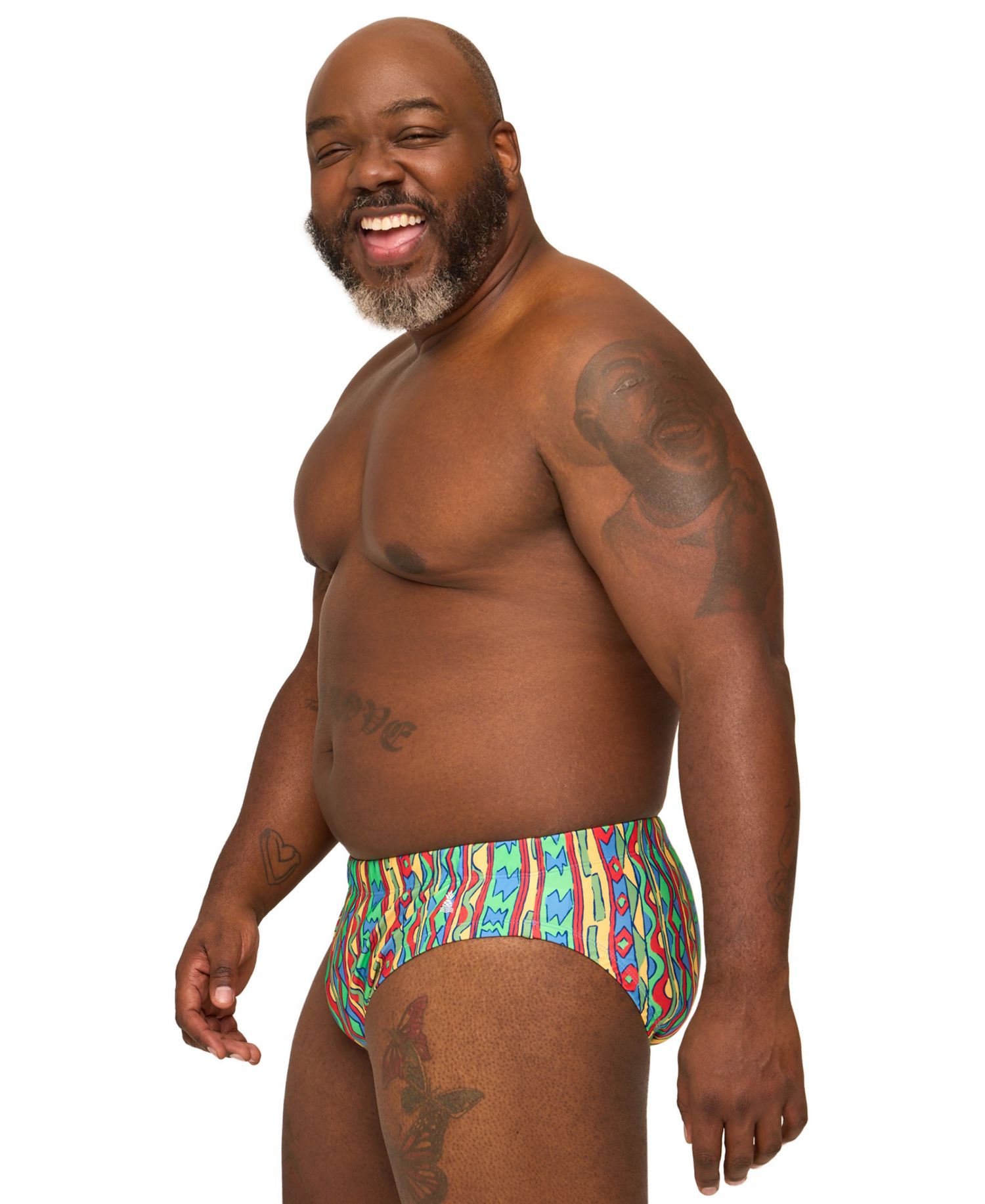 Men's The Two Legits Drawcord Swim Briefs