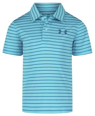Boys' 2T-7 Matchplay Striped Polo Shirt