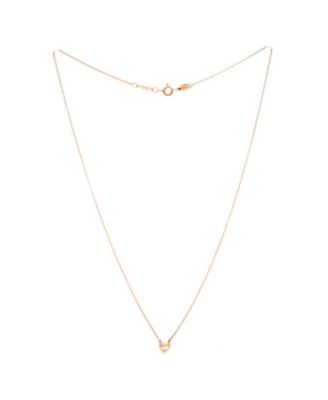 Elsa Peretti Diamonds By The Yard Heart Pendant Necklace