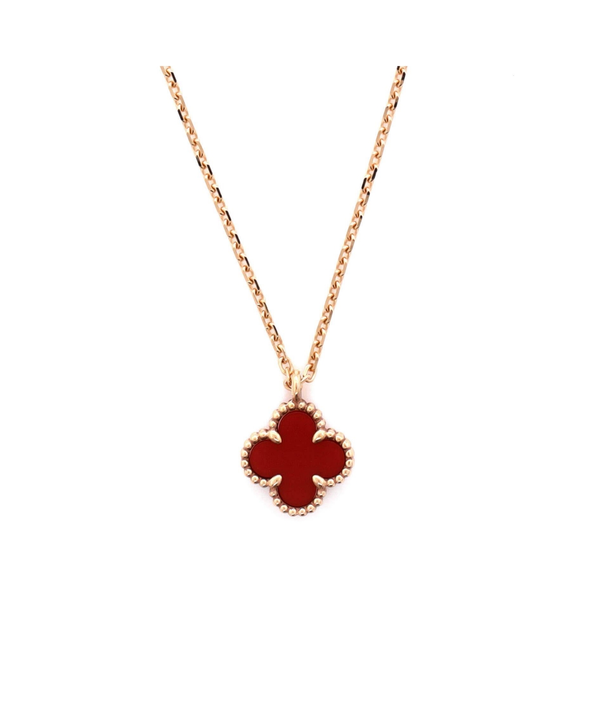 Pre-Owned Van Cleef & Arpels Sweet Alhambra Pendant Necklace