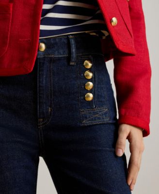Women's High-Rise Flare Sailor Jeans