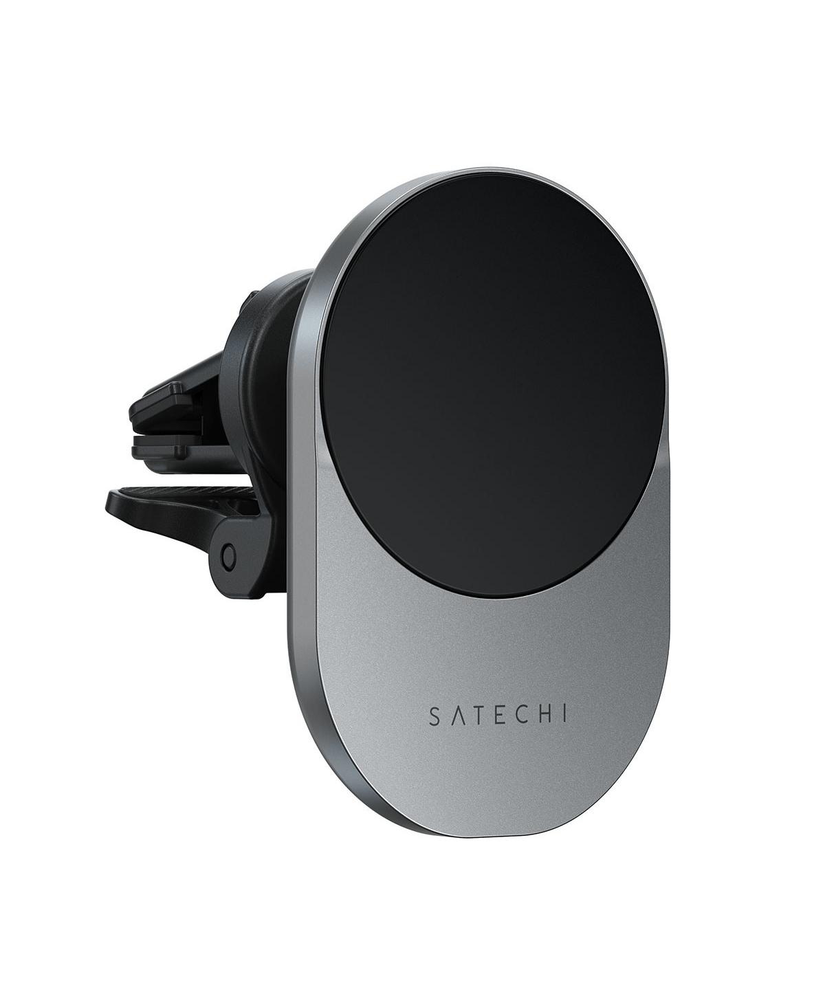 Satechi Qi2 15W Magnetic Wireless Car Charger, Space Gray
